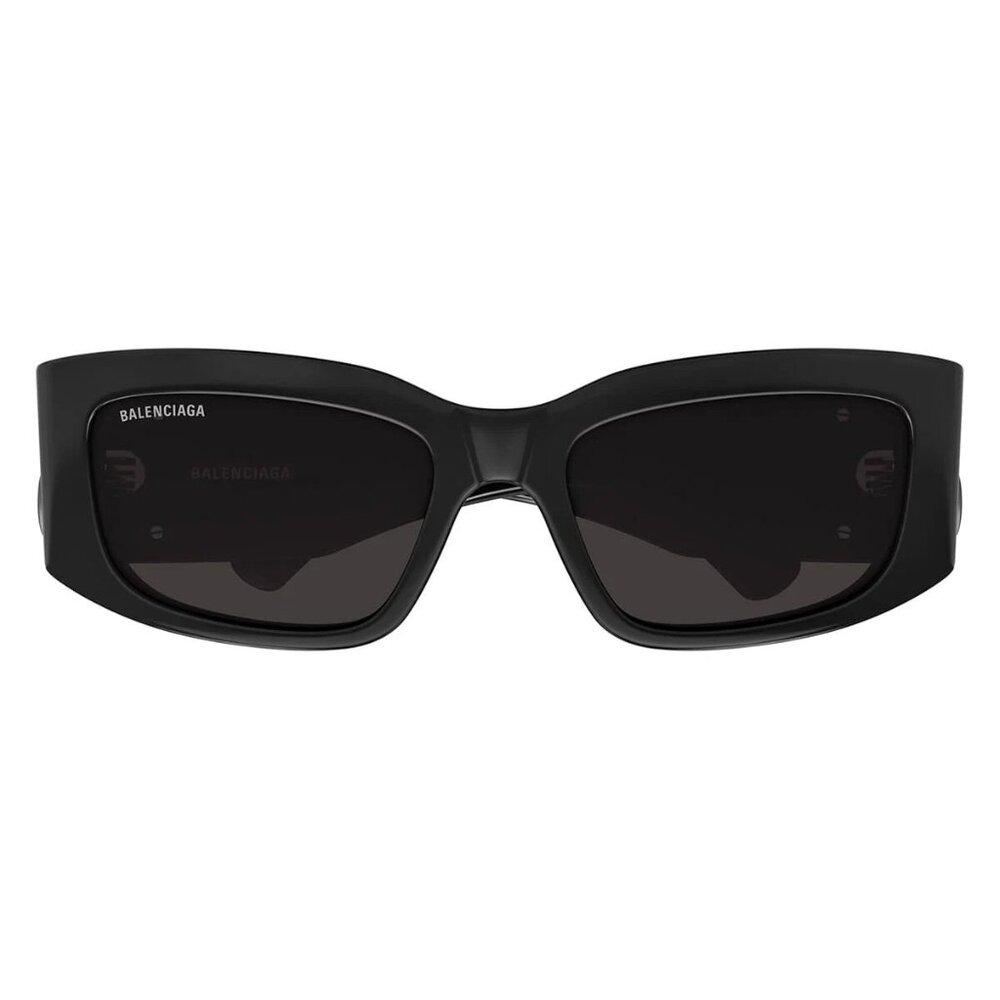 NEW BALENCIAGA SUNGLASSES BB0360S 001 BLACK WOMEN EYEWEAR - Picture 3 of 5